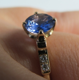 A Sapphire Engagement