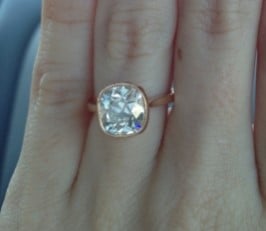 Remarkable Rose Gold Engagement Ring