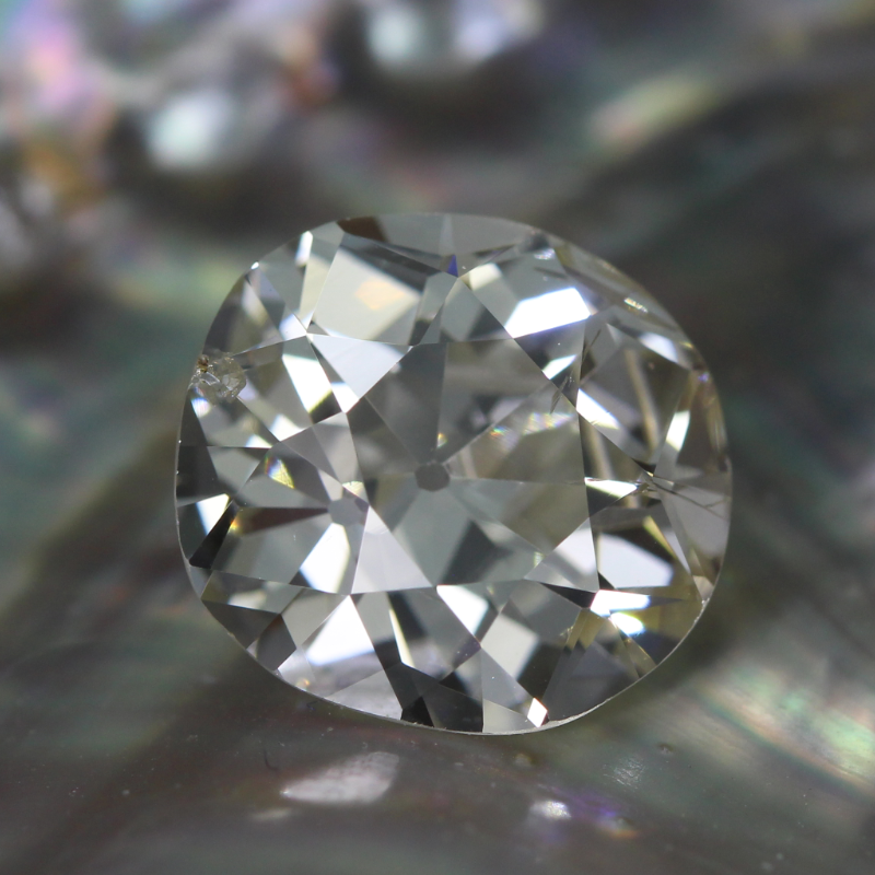 Antique Old Mine Cut Diamond