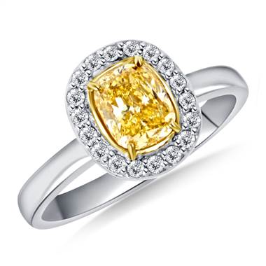 Winter is slowly starting to make way for spring and warmer temperatures means more sun! Thus, we think it’s the perfect time to highlight some beautiful yellow diamonds to anticipate the arrival of spring in just a few short weeks. After all, yellow diamonds are not said to only represent love, devotion and prosperity but also cheerfulness and is there a more cheerful season than spring?