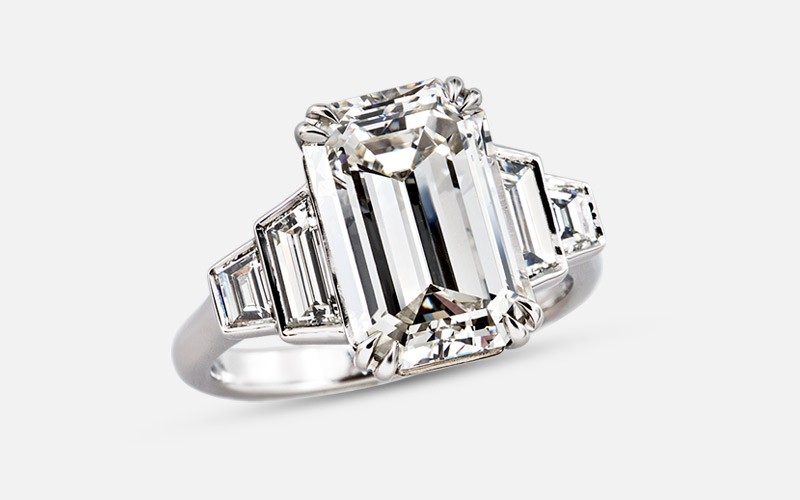 Extravagant Emerald Cut