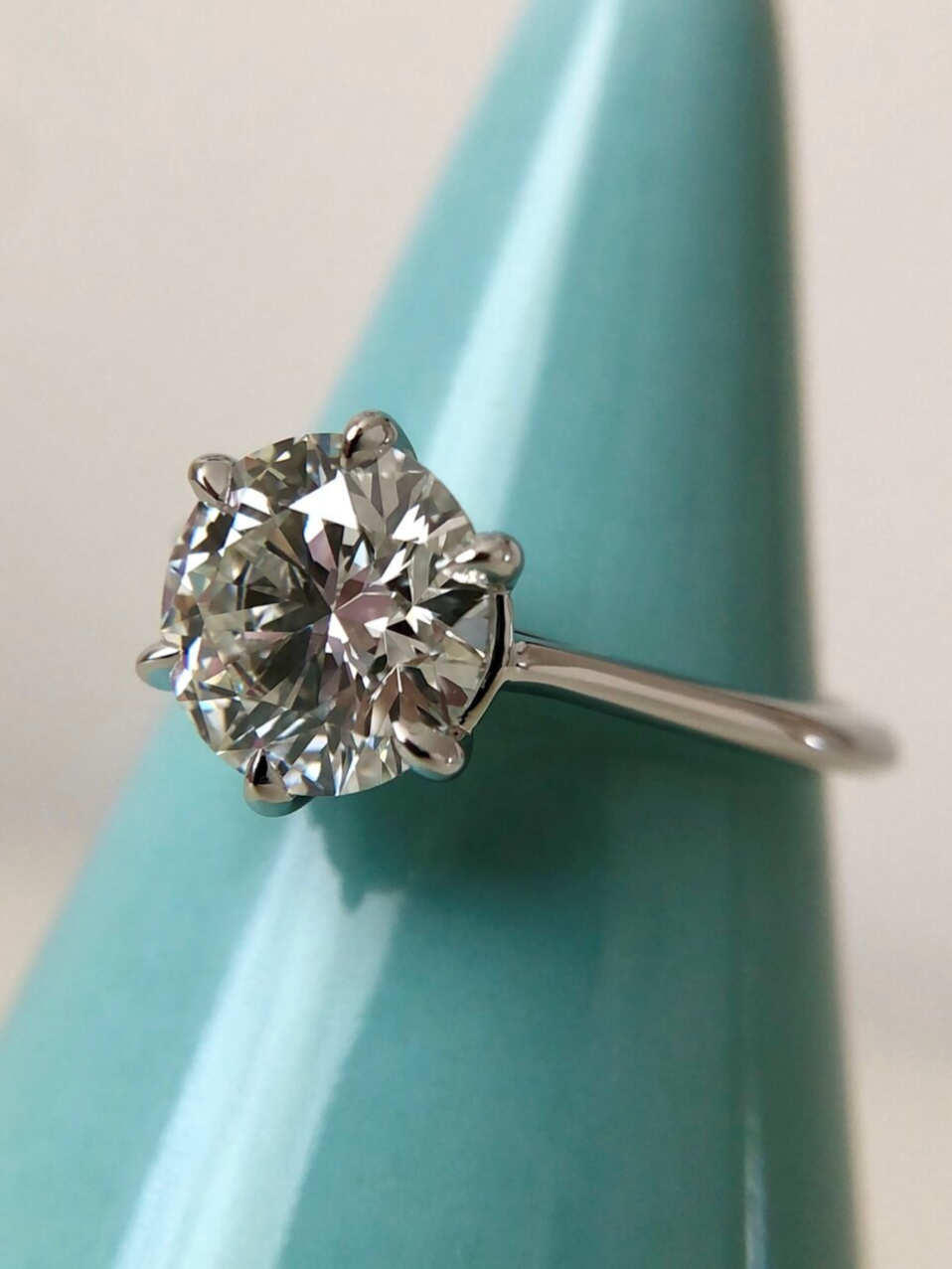 Lvoeshinythings posted this gorgeous WF ACA engagement ring upgrade on the Show Me the Bling forum at PriceScope.  This is not only beautiful, it is meaningful and memorializes a lost, but deeply loved pet.