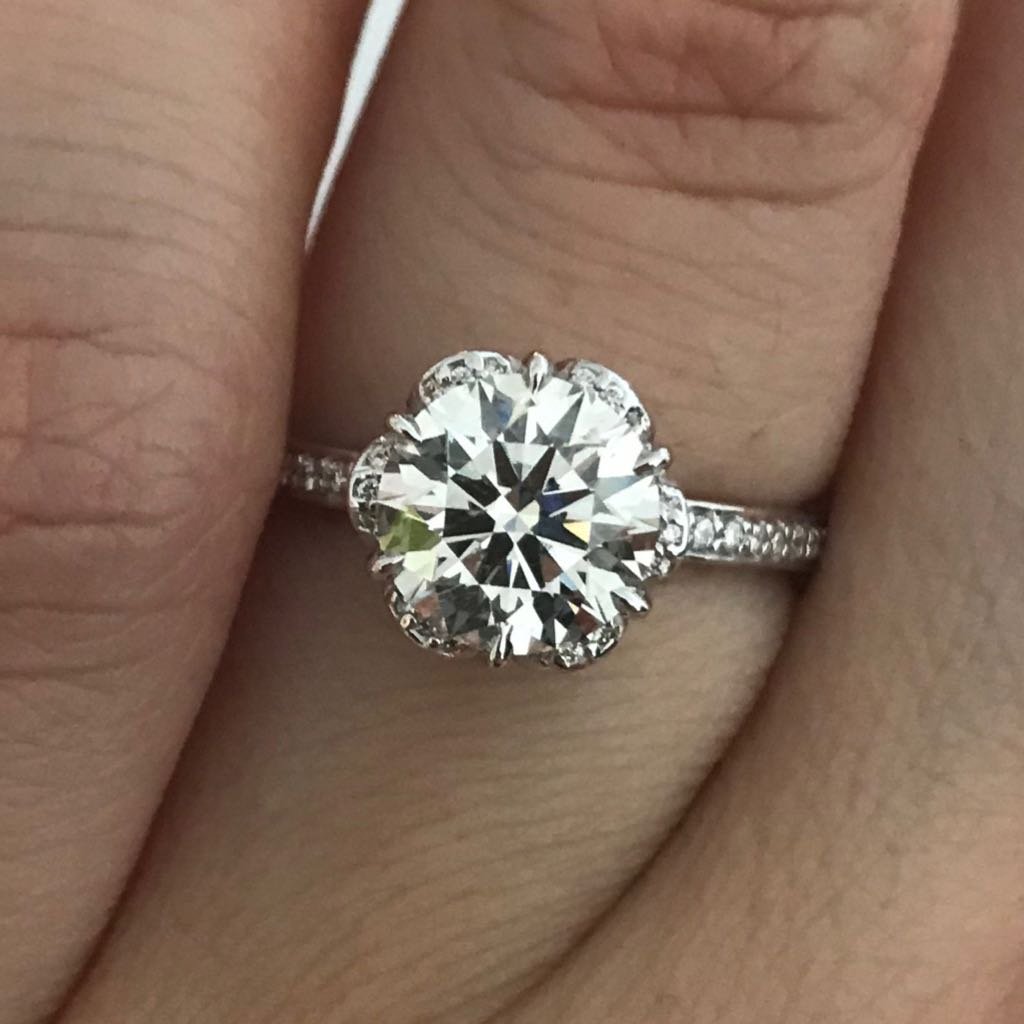 Icy_jade posted this astonishing CBI diamond ring in the Show Me the Bling forum at PriceScope. I can’t get over how lovely this is, the photos are incredible!