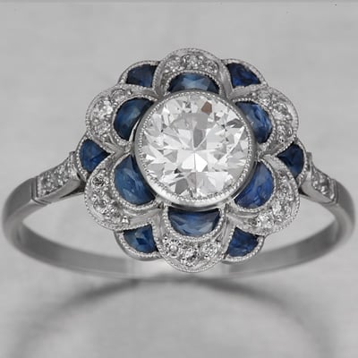 Visit the original post with more pics and join me in congratulating Frenchblue! What is your favorite part of this gorgeous ring?