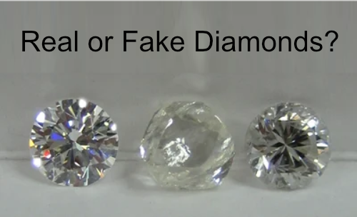 how to know if a diamond is real