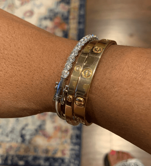 Gold & Silver Stacking Bracelets | Monica Vinader