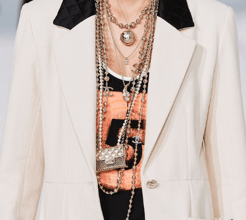 A Chanel Layered Look (via Harper's Bazaar)