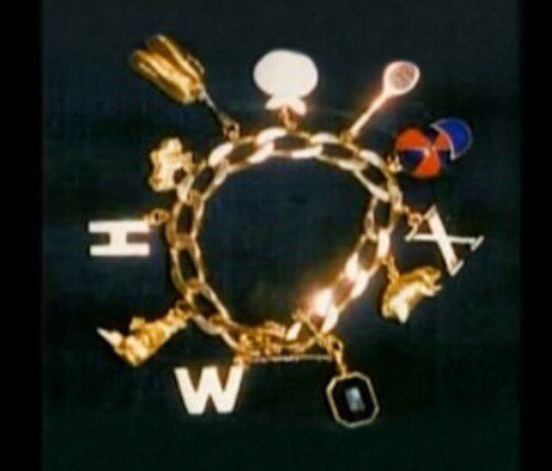 Diana, Princess of Wales' Charm Bracelet via DailyMail