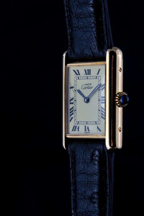 Les Must De Cartier Tank by Guy Sie: license