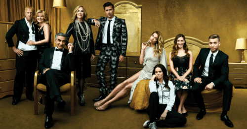 The Rose Family of Schitt's Creek (via Toronto Life)