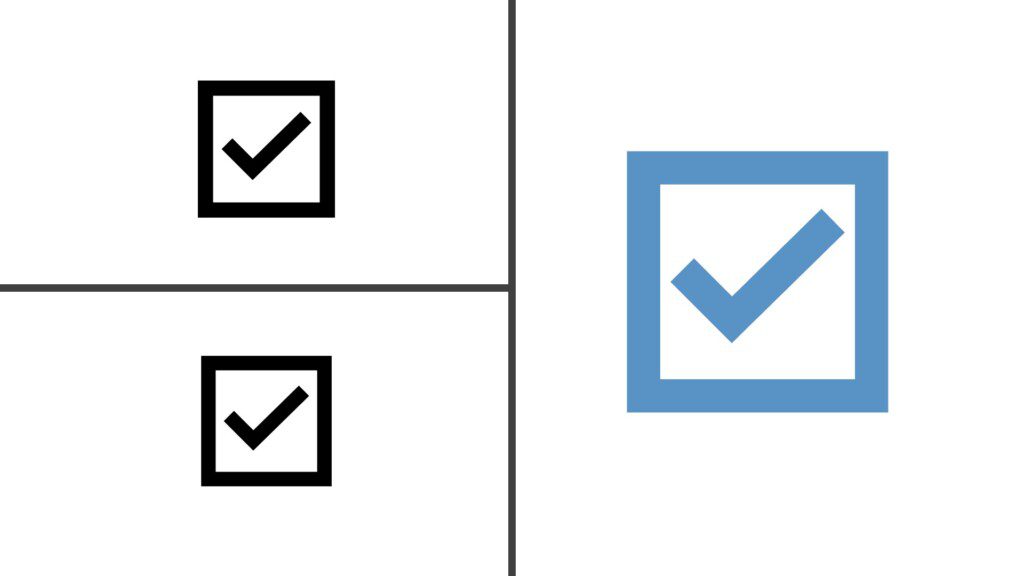 Diamond 4Cs - Three check marks