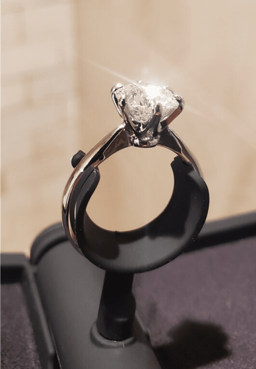 Whiteflash 1.60 ACA solitaire engagement ring