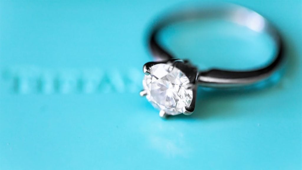 diamond quality - tiffany solitaire