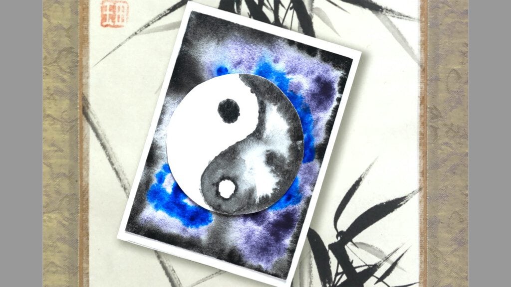 Yin yang painting