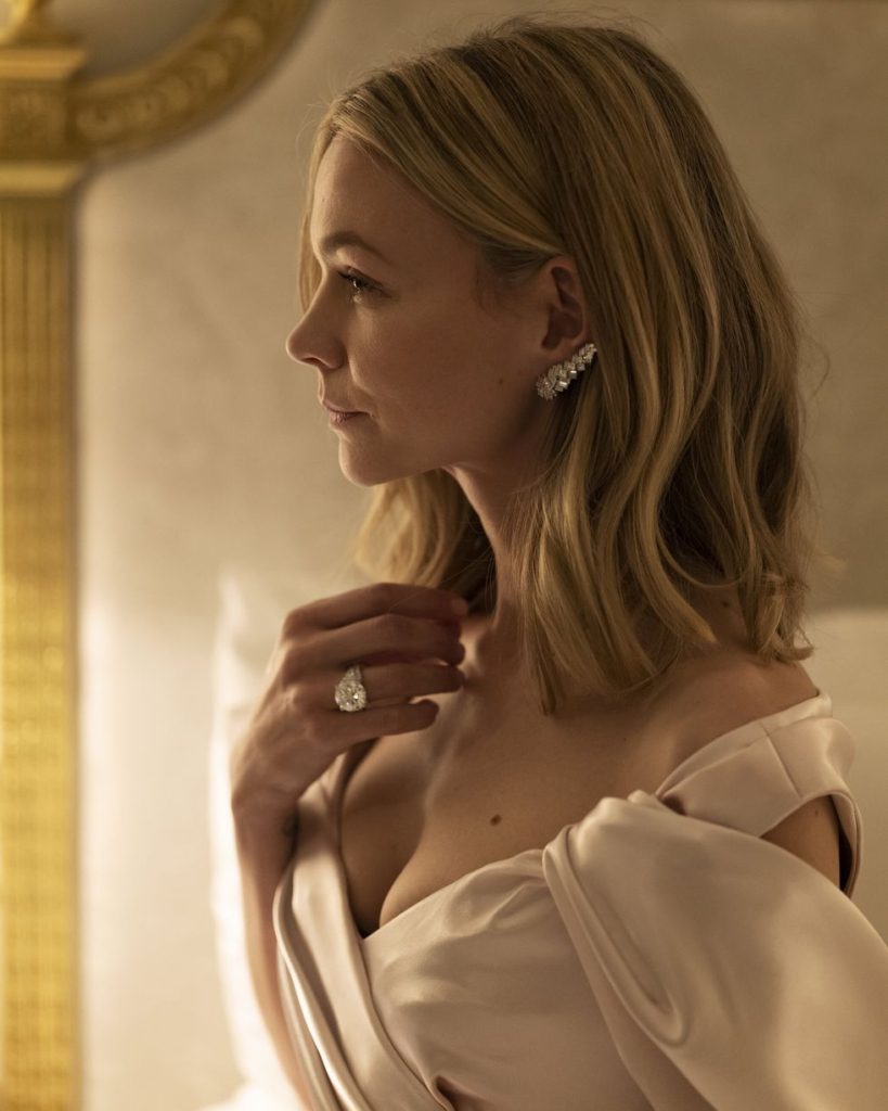 Globes 2021 Carey Mullligan by Greg Williams in Cartier