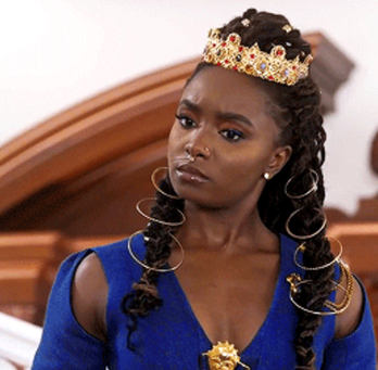 Princess Meeka with Hair Adornment and a crown