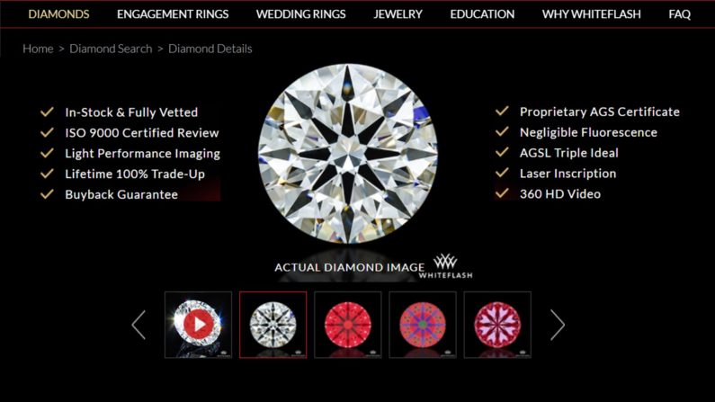Buying a loose on sale diamond for engagement ring