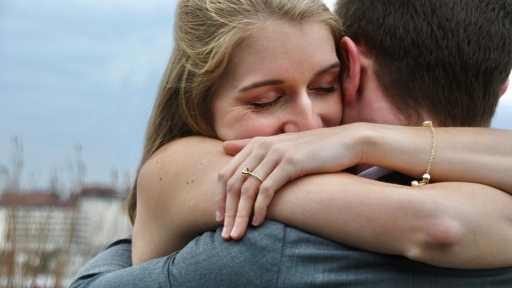 engagement ring - engaged couple