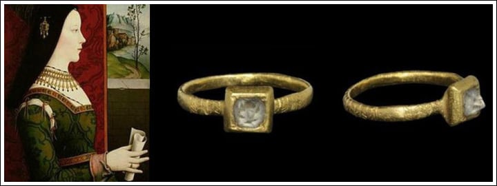 Mary of Burgundy Engagement Ring. 