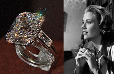 Grace Kelly's engagement ring upgrade.