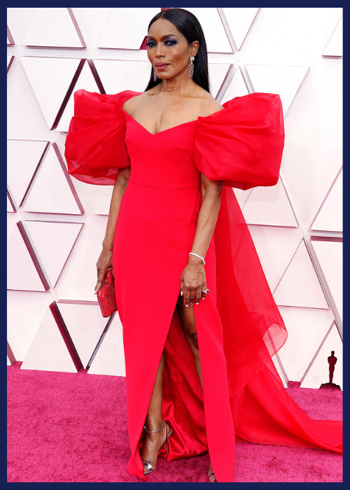 Angela Bassett Oscars 2021.