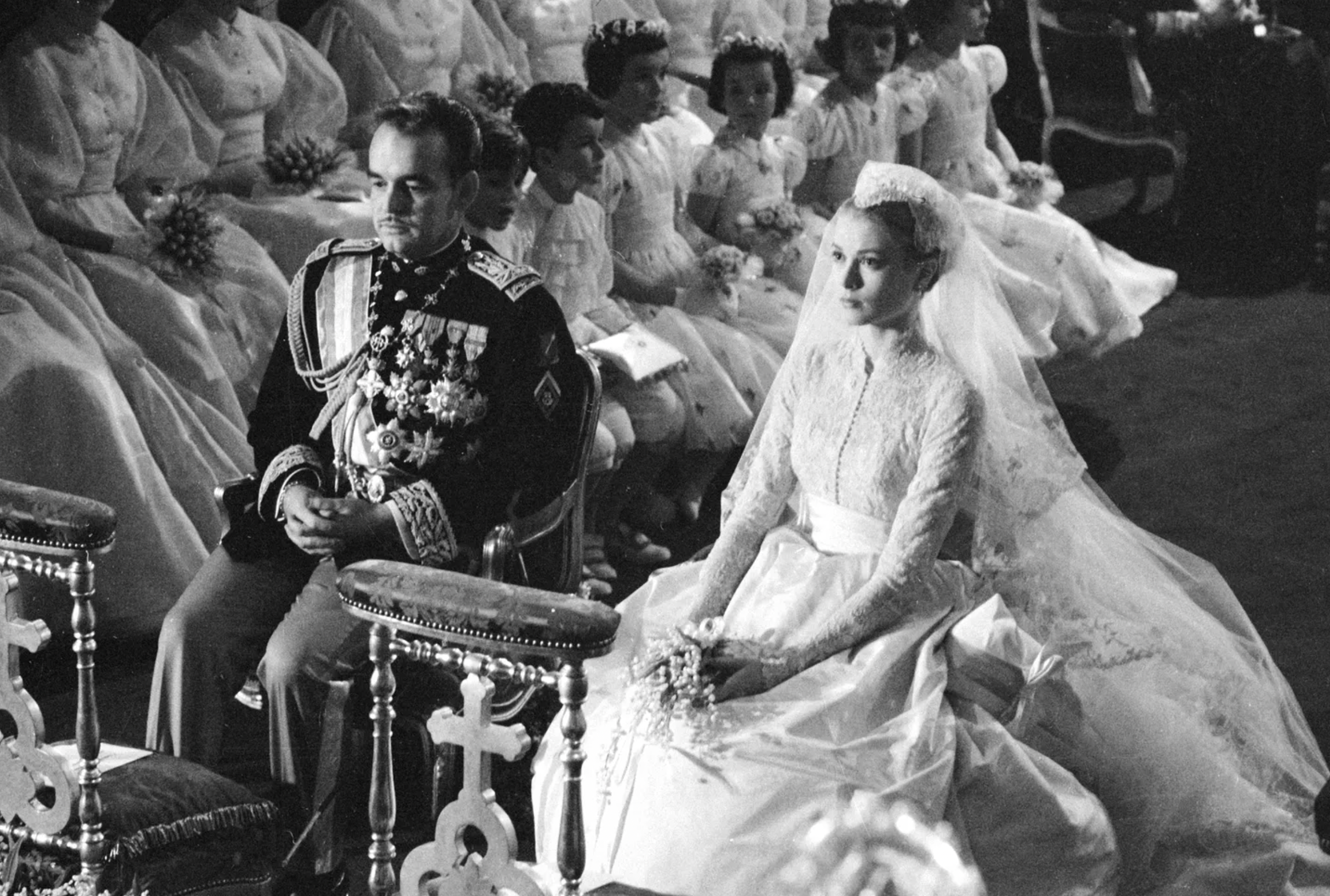 Grace Kelly’s wedding to Prince Rainier III of Monaco.