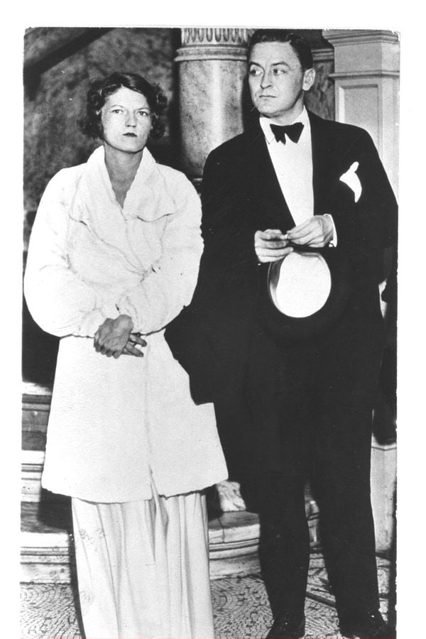 F. Scott and Zelda Fitzgerald. 