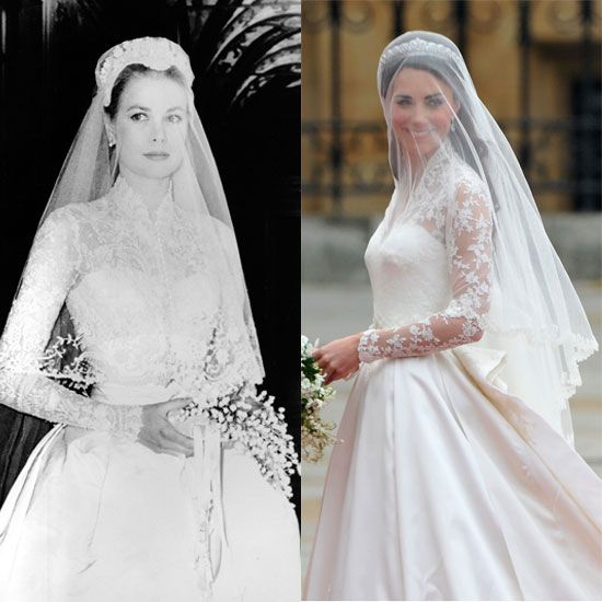 Grace Kelly and Kate Middleton.