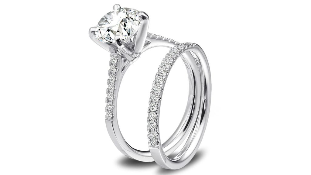 engagement ring vs wedding ring