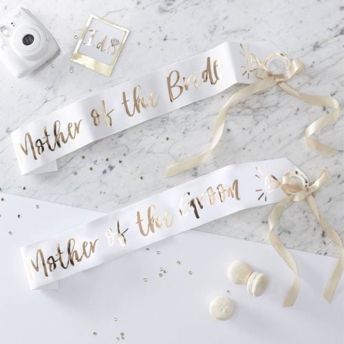 2pk Mother Of The Bride/Groom Sashes