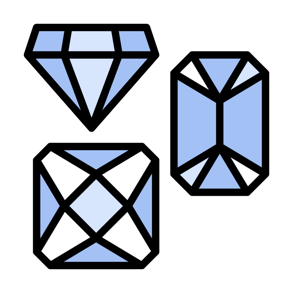 Diamond Shapes Icon