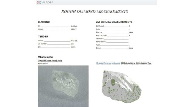 Digital Diamonds - Rough Scan 2