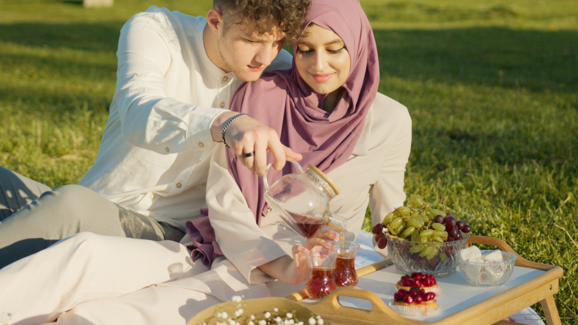 Picnic for two.