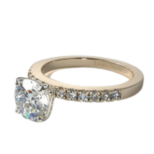 Micro Pave 12 Stone Ring from James Allen