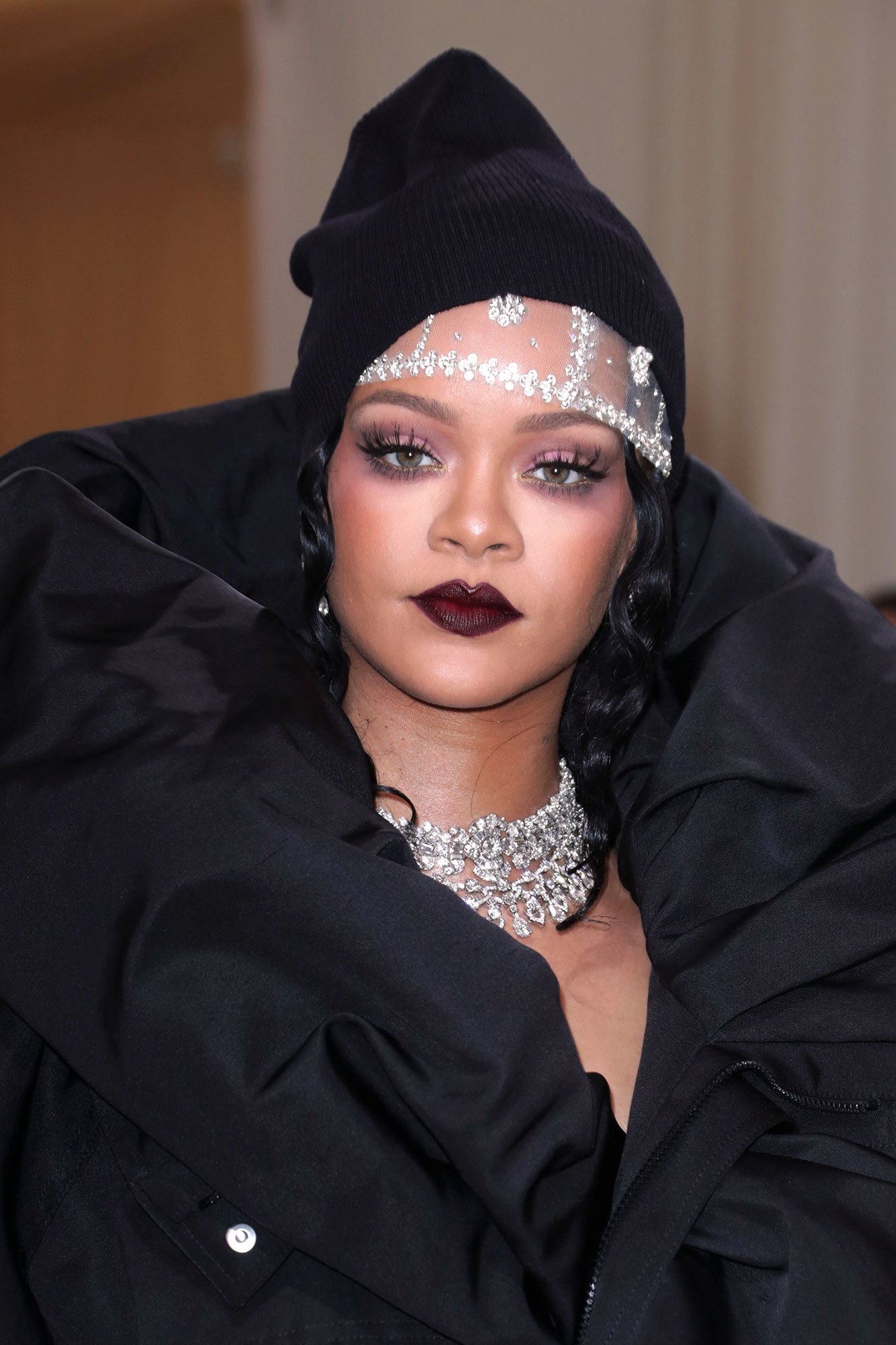 Rihanna wearing Bulgari.