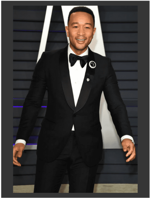 John Legend at the Vanity Fair Oscars Party in 2019.