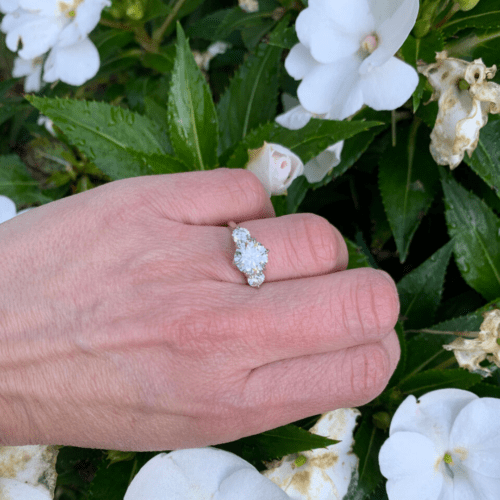 Whiteflash Butterflies Diamond Ring.