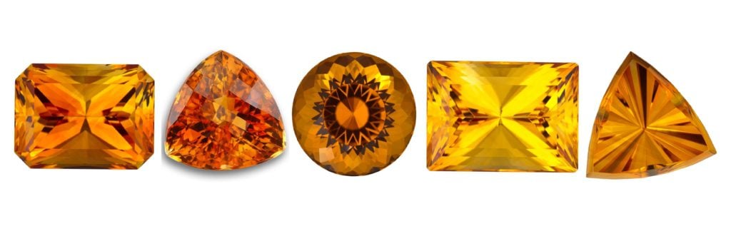 Colored Citrine. 