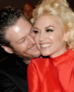 Gwen Stefani and Blake Shelton.