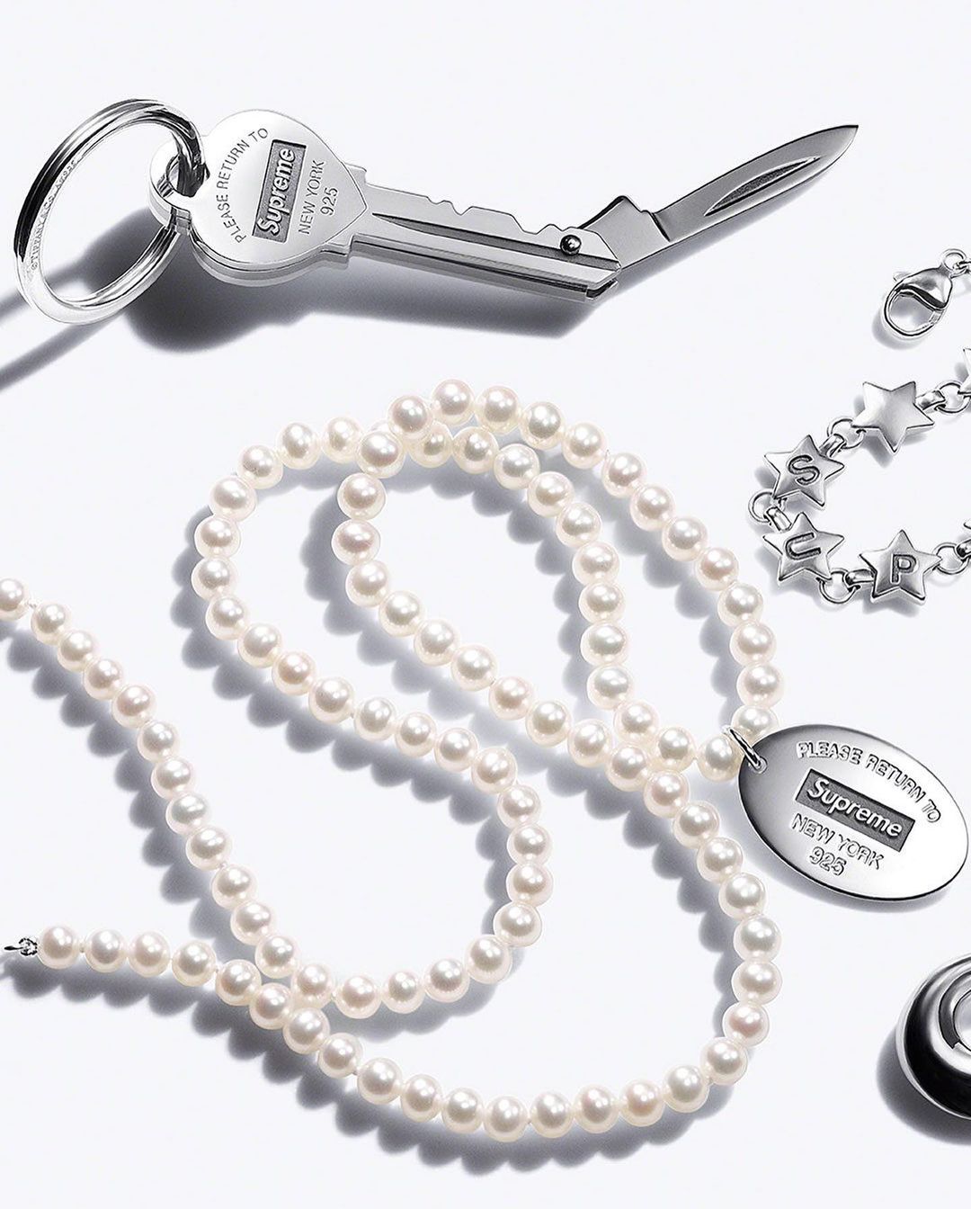 Supreme X Tiffany & Co. Fall 2021 Collection.