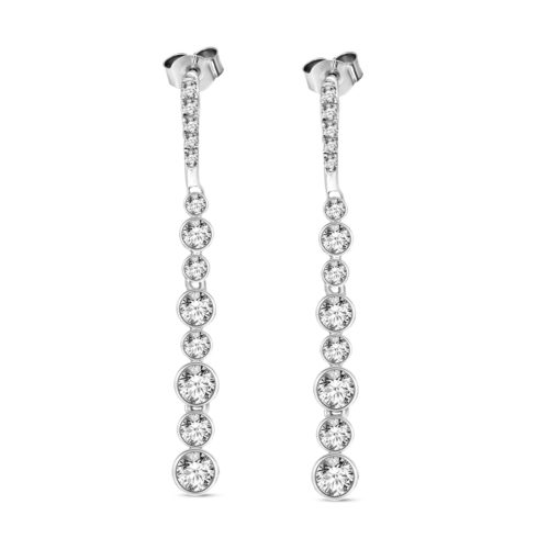 Ameena Lab Diamond Earring For Women (5/8 Ct. Tw.) from Friendly Diamonds