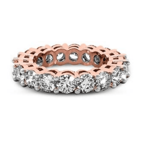 Round Diamond Eternity Band from Friendly Diamonds.