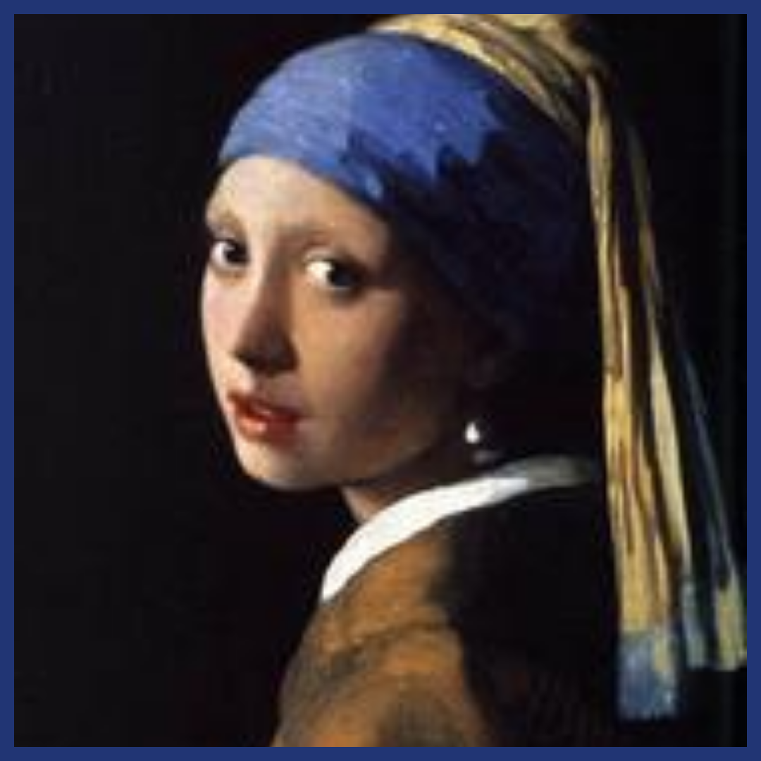 Girl With A Pearl Earring (c. 1665) by Johannes Vermeer.