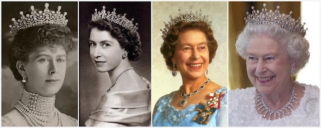 QUEEN MARY'S GIRLS OF GREAT BRITAIN AND IRELAND TIARA