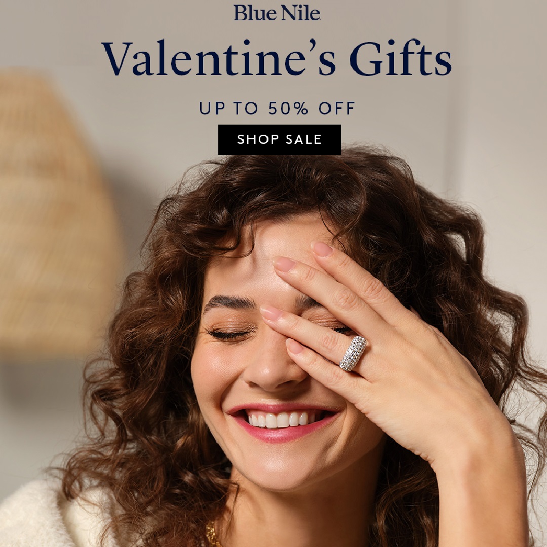 Blue Nile Valentine's Special Offer.