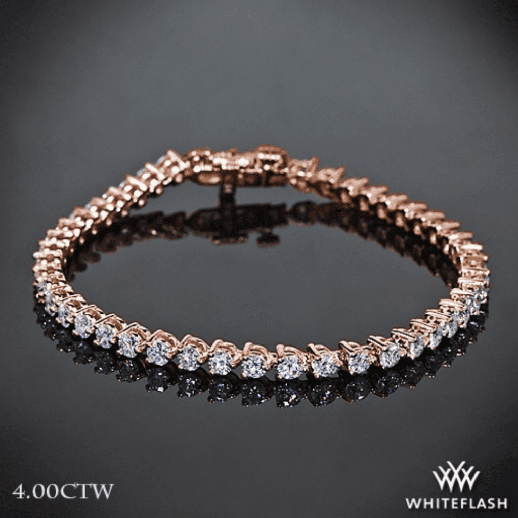 4.00ctw 14k Rose Gold 