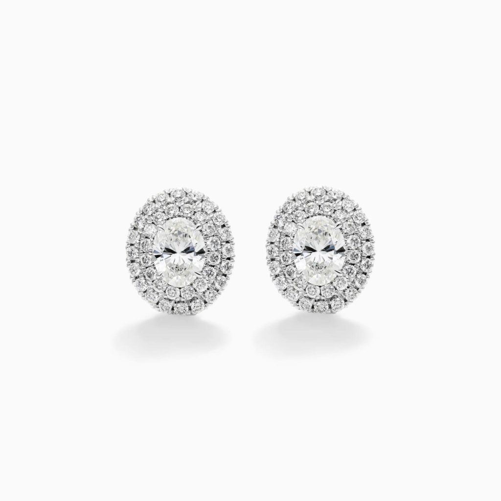 James Allen Diamond Stud Earrings.