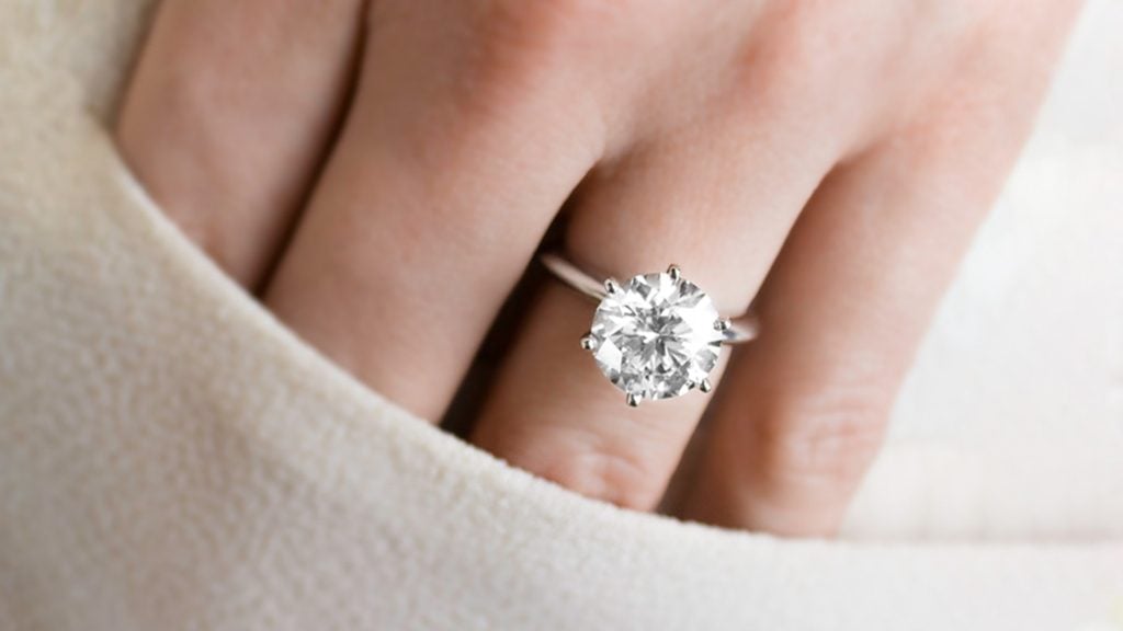 Moissanite Ring.