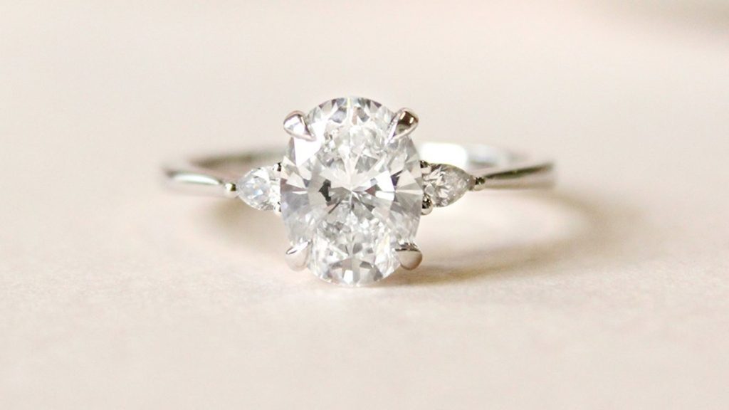 Moissanite Ring.