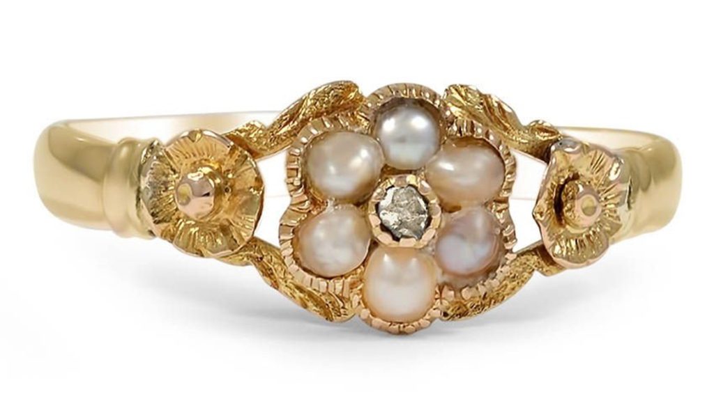 Georgian Style Vintage Engagement Ring